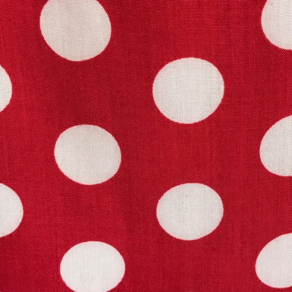 IZURIA Red Maxi Dress Polka Dot Gingham Check NWOT Women’s Plus Size 1X - Picture 6 of 16